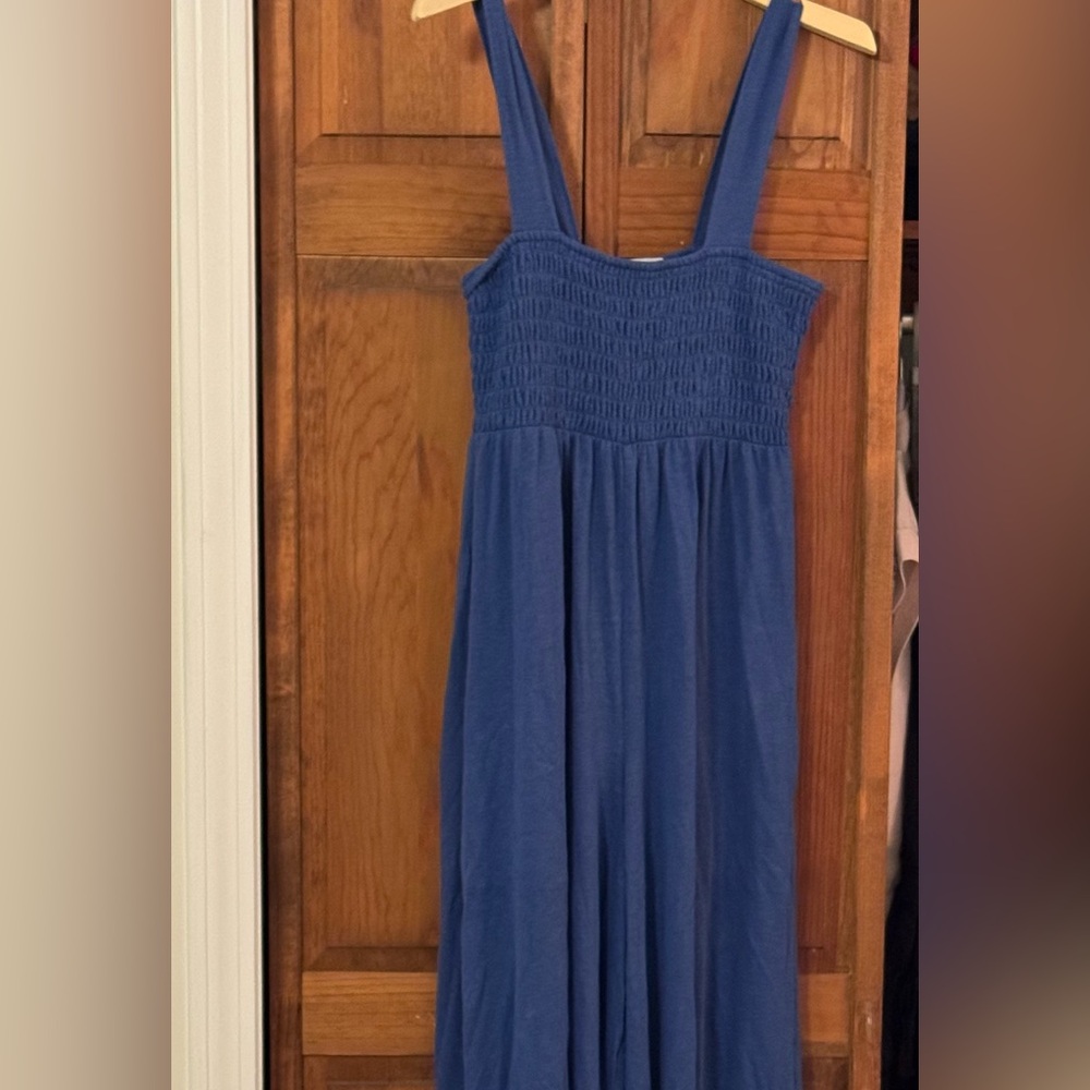 Free People FP Beach smocked wide legged jumpsuit